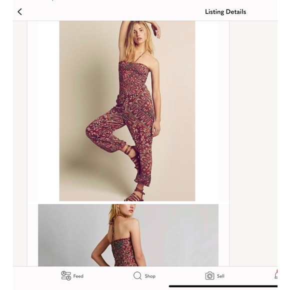 Bohemian Beauty Gauzy Bohemian Balloon Jumpsuit - Picture 10 of 13